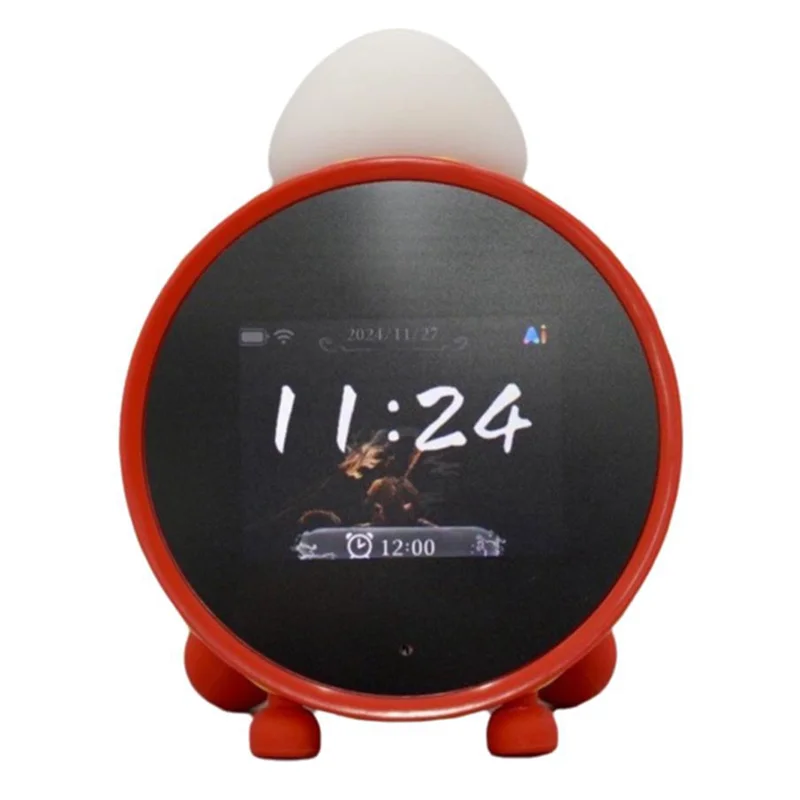 SQPP-AI Alarm Clock Multifunctional Intelligent AI Electronic Alarm Clock Timer Date Display Support AI Voice Assistant