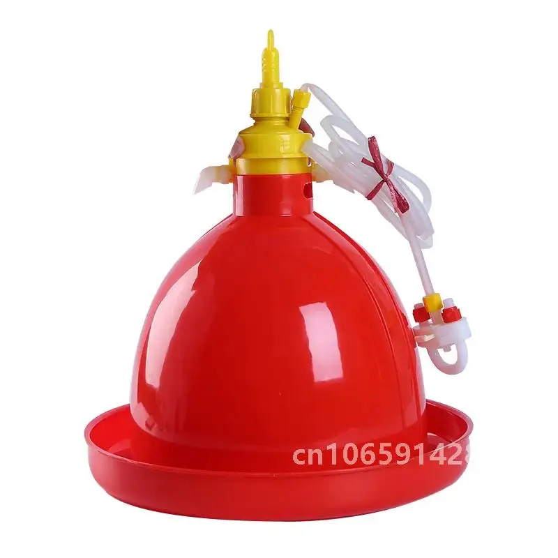 Chicken Duck Goose Broiler Plasson Drinker Plastic Poultry Waterer Automatic Fountaion Kettle Drinking Watering line Supplies