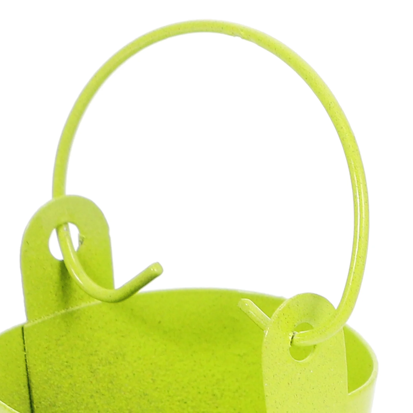 

5pcs 5 Count Accessories Mini Pail Bucket Metal Flower Pots Hollow Buckets