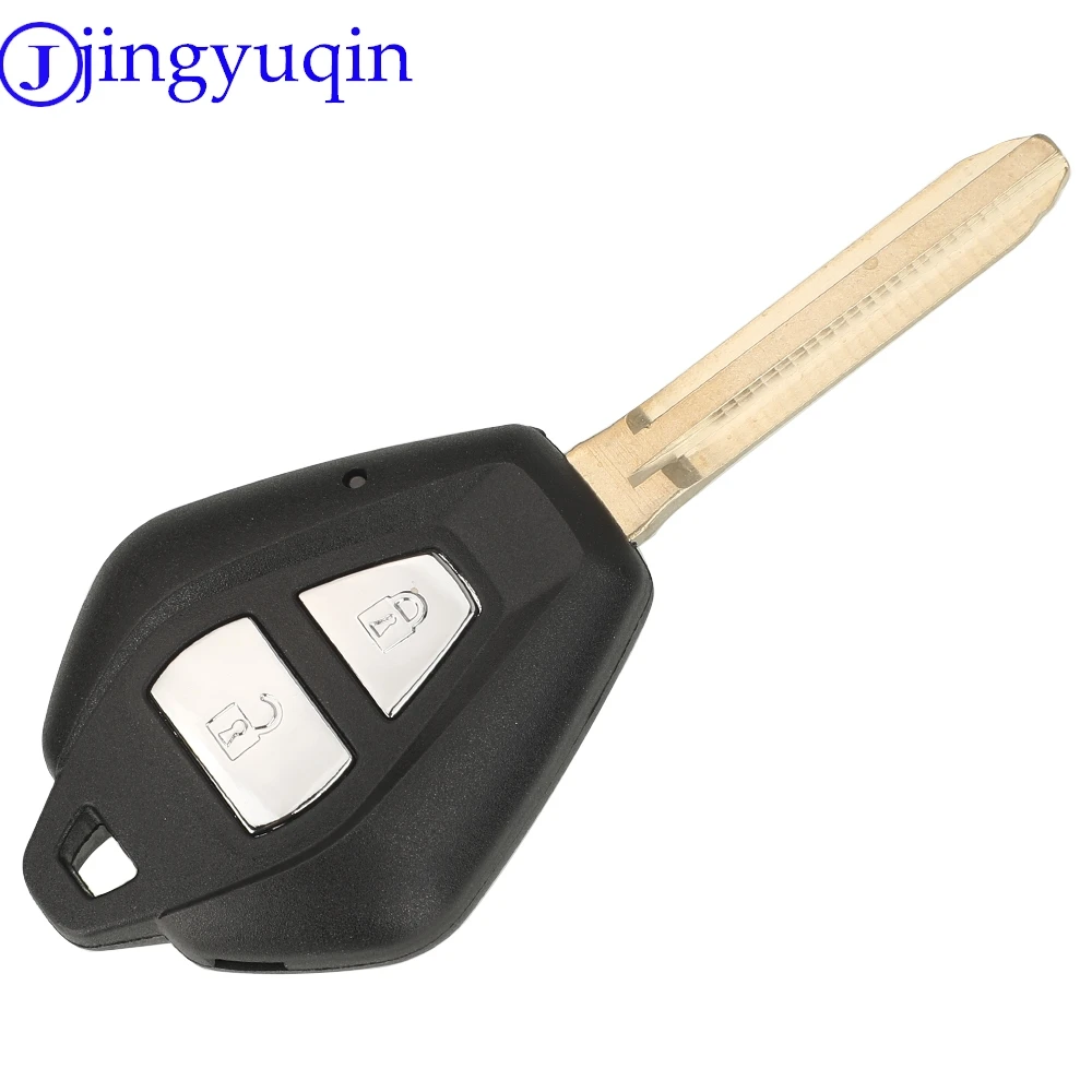 Jingyuqin 433.92Mhz ID46 Chip ASK 2 pulsanti chiave per auto a distanza per ISUZU D-Max 2 chiave completa per auto