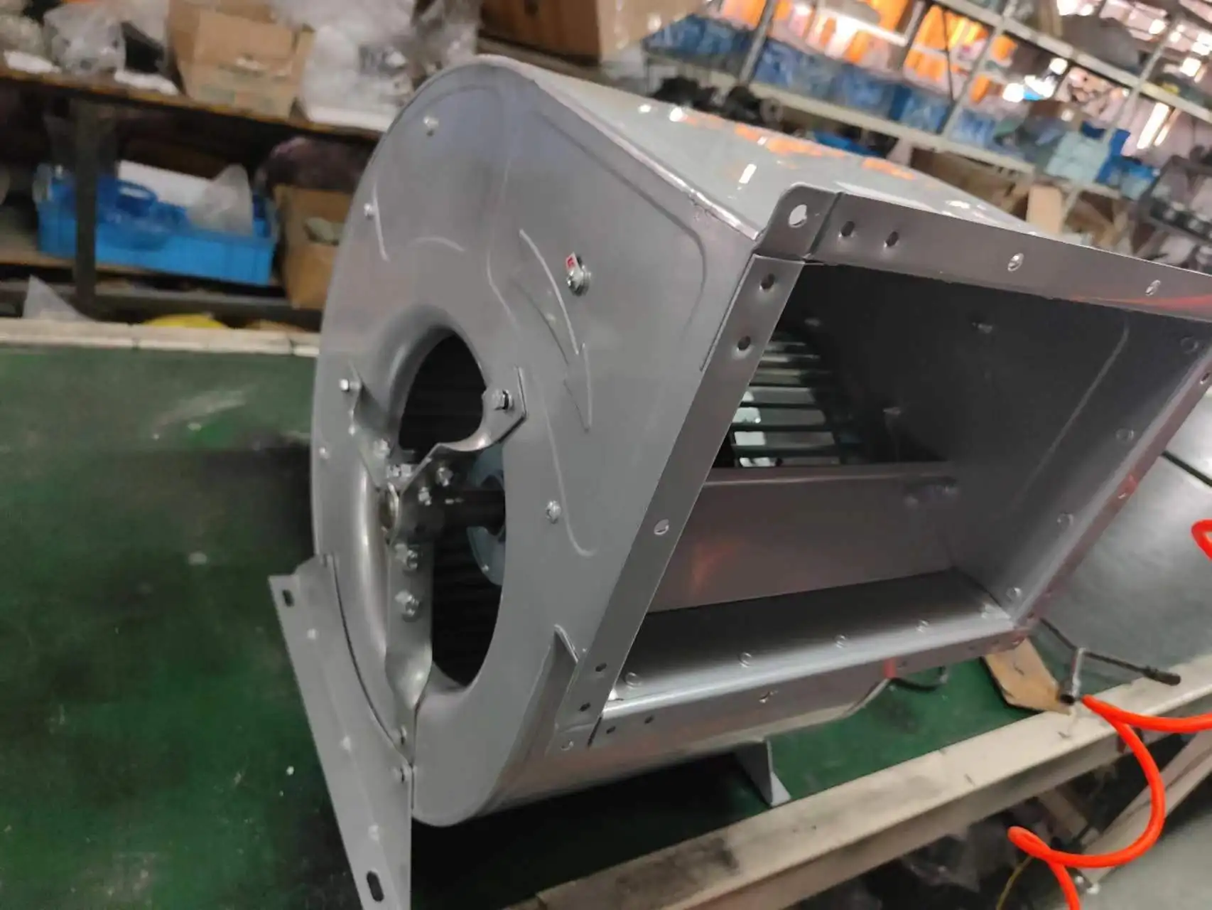 Ventilatore centrifugo per estrazione polvere con ventilatore di raffreddamento del motore elettrico di alta qualità di nuovo arrivo