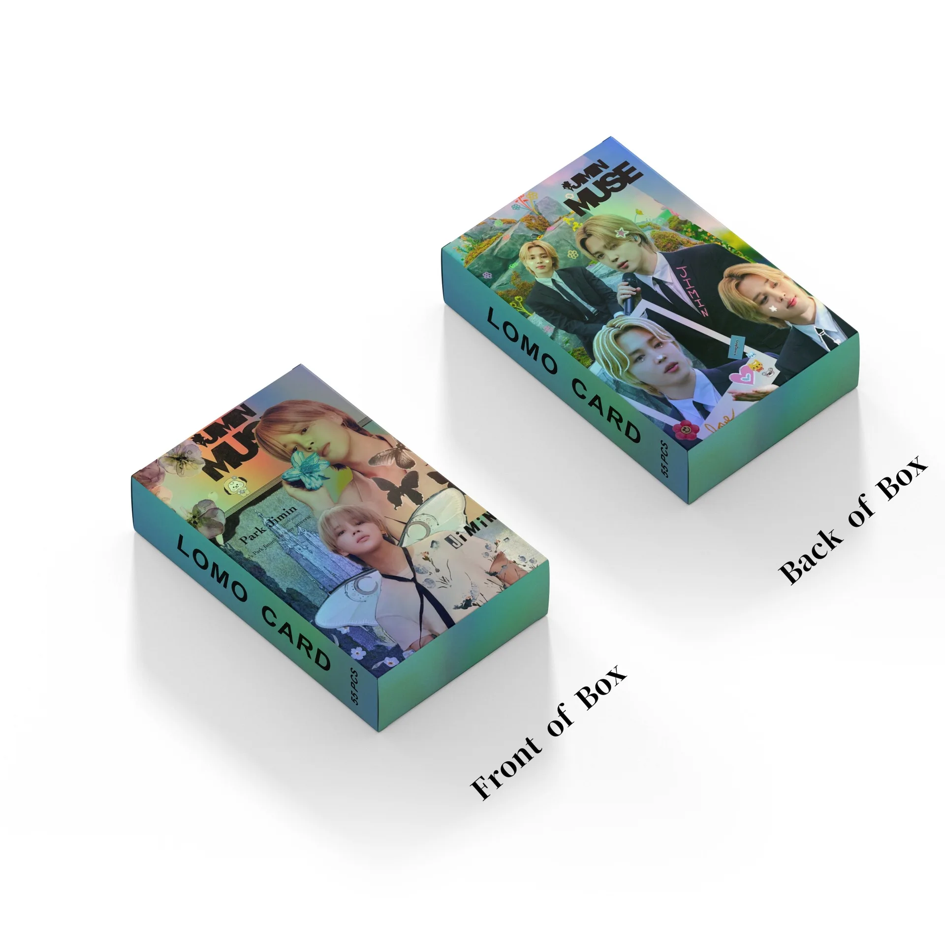 بقعة 55 قطعة/مجموعة بطاقة ليزر أيدول جيمين MUSE Park Ji Min Who SOLO Lomo بطاقة ملصق بطاقات الصور جمع بطاقات بريدية المشجعين الهدايا