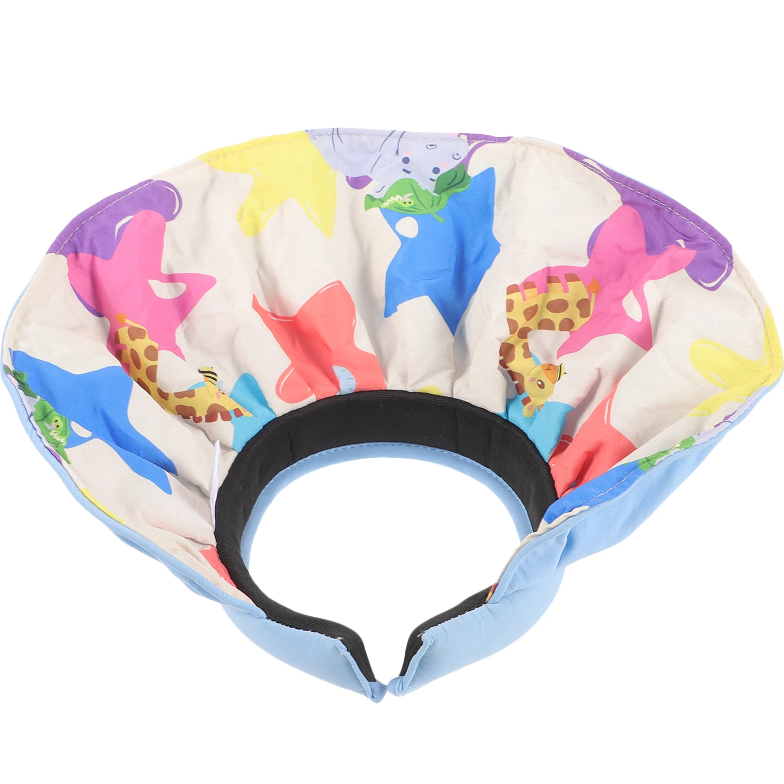 

Cartoon Sun Hat Blue Wide Brim Beach Hats for Women Girls Outdoor Hiking Protection UV Summer Decorative Party