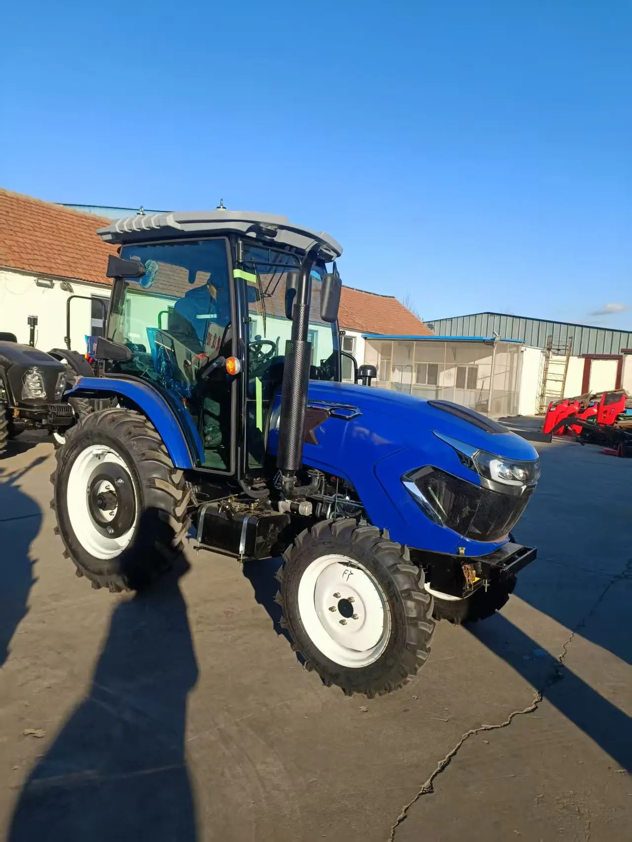 Tractor Agrícola Agricole Farm50/60/70/80h, Mini Tractor Compacto 4x4, Tractor Agrícola 4WD