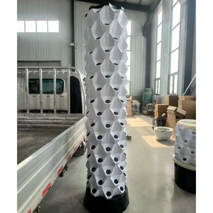 Smart Farm Hydroponics Kit Self Watering Vertical Garden Indoor Gardening System Commercial Hydroponic Tower Pineapple Tower
