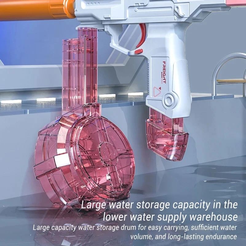 مسدس مياه كهربائي للأطفال ، مسدس أوتوماتيكي بالكامل ، مسدس لعبة إطلاق النار ، حمام سباحة صيفي ، لعبة الشاطئ للأطفال ، الأولاد والبنات ، ألعاب الكبار ، جديدة #3