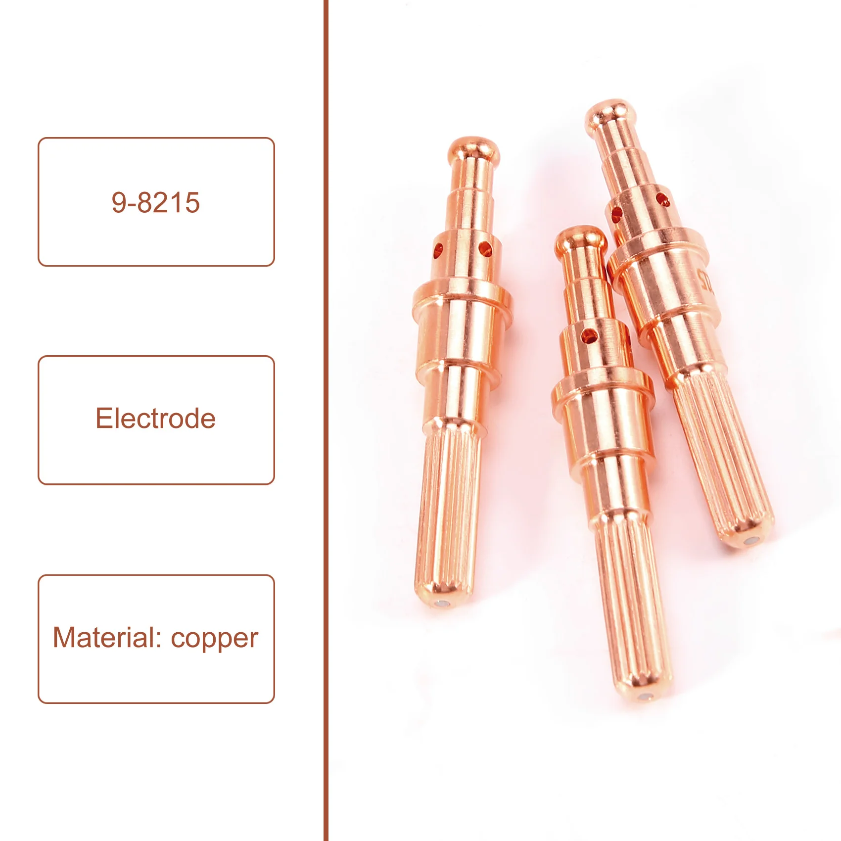 

A47U 10Pcs 9-8215 Electrode Thermal Dynamics Sl60/100 Plasma Cutting Torch