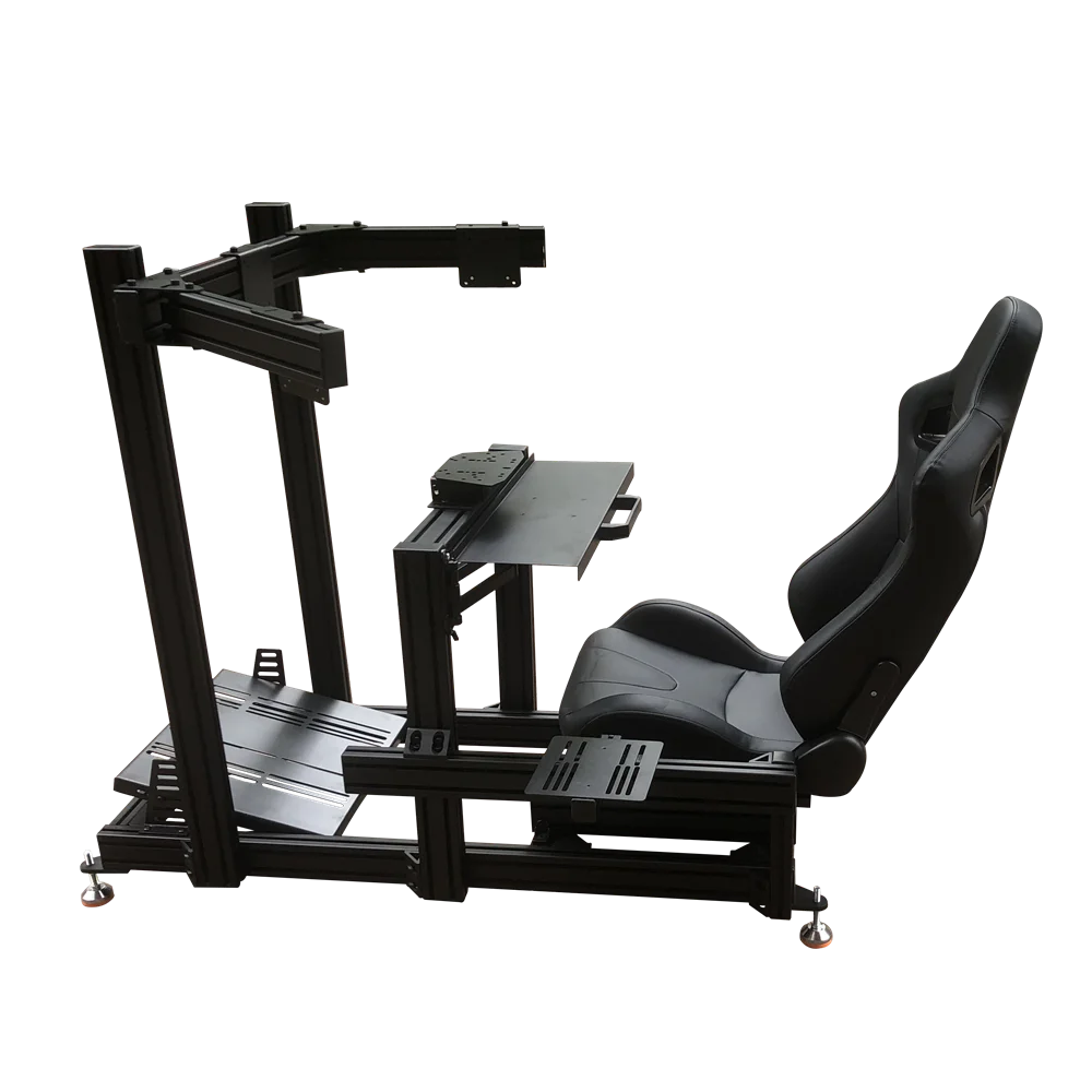 European Popular Sim Racing Cockpit Racing Simulator Kit With 4080 Comfortable Gaming Seat Driving Virtual Game Equipment