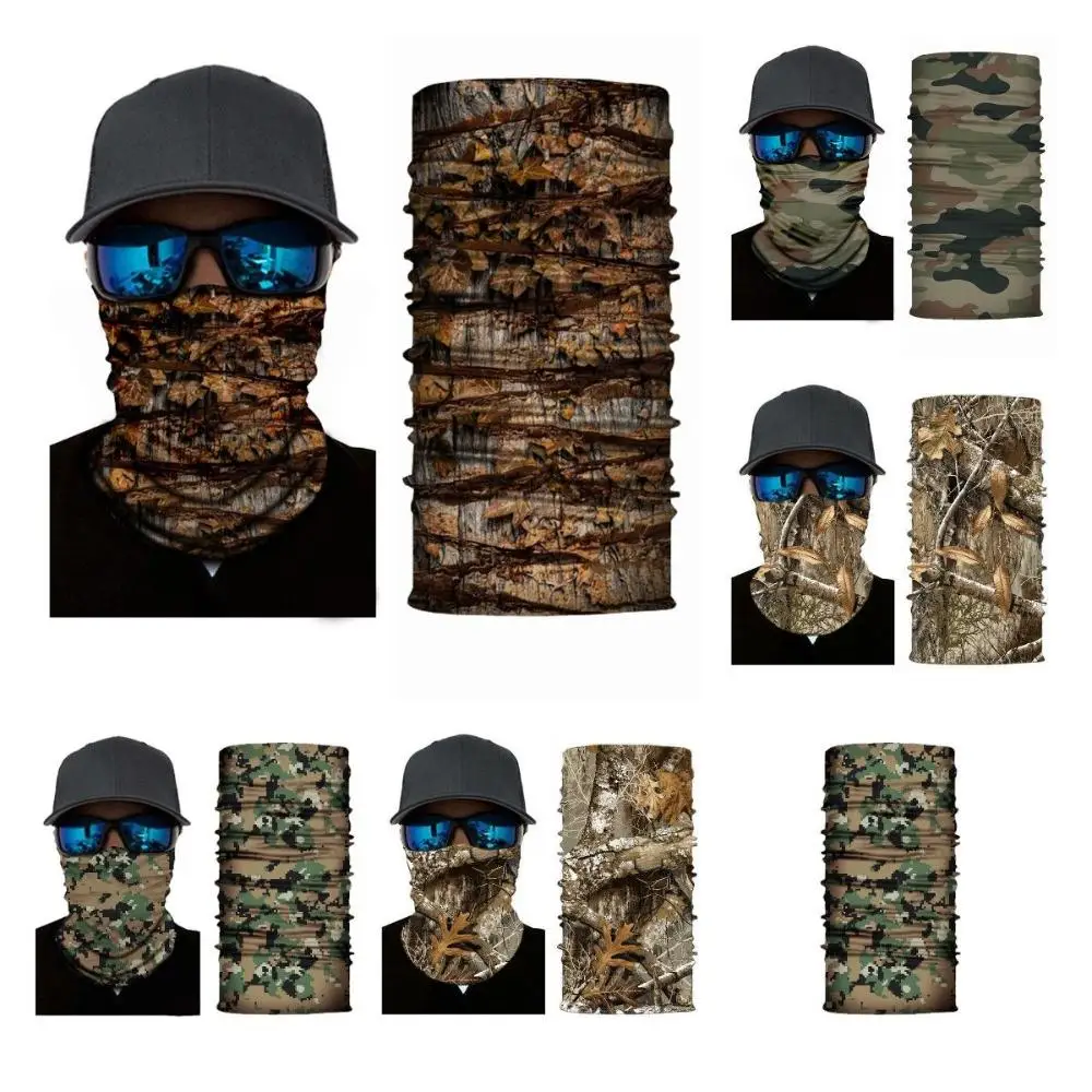 Headwear Neck Tube Scarf Cycling Mask Tube Face Shield Cycling Bandana Mountaineering Mask Seamless Bandana Tree Branch Mask