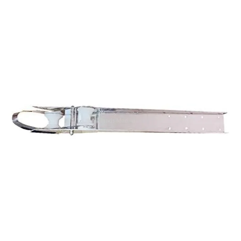 

ISURE MARINE AISI 316 Stainless Steel Bow Anchor Roller Boat Anchor Bracket 35'' For Marine Yacht Docking Accessories