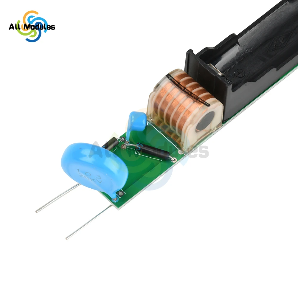 DC 3.7 V 20KV Geïntegreerde Hoogspanning Module Ontlading Spoel Boost Circuit Arc Generator 18650 Lithiumbatterij Voeding
