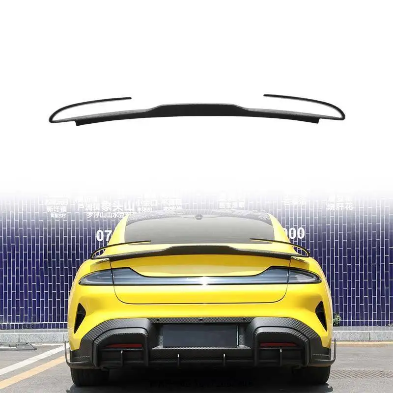 

OEM ODM Automobile Automotive Composite Part Custom Manufacturer Car Lip Dry Carbon Fiber Rear Spoiler for Su7