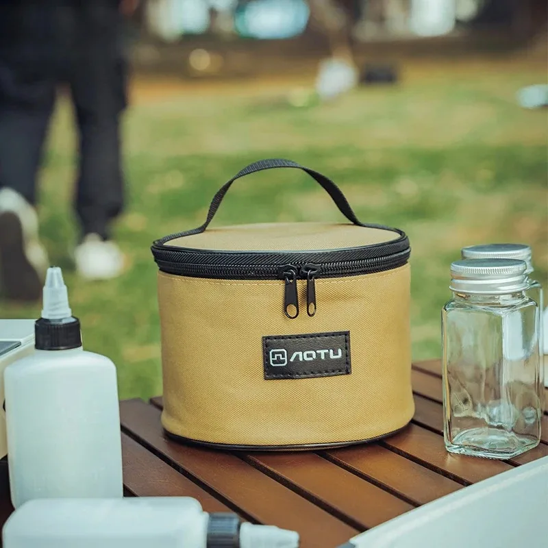 1 utensílio de acampamento portátil saco de armazenamento de tigela de sherry mini saco adequado para piquenique ao ar livre e caminhadas com saco de armazenamento de copo de vela