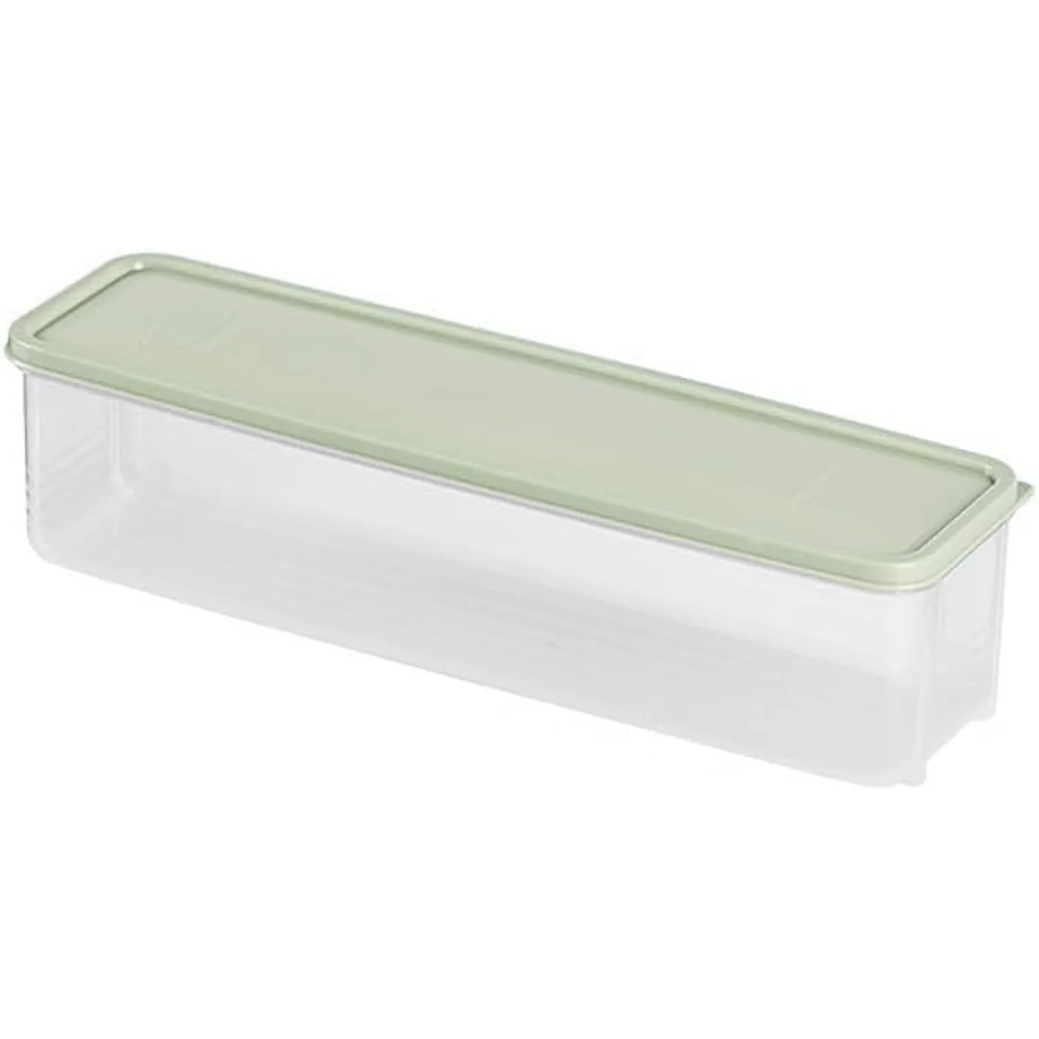 Plastic Spaghetti Container for Pasta Storage, BPA-Free Airtight Food Organizer for Kitchen Pantry