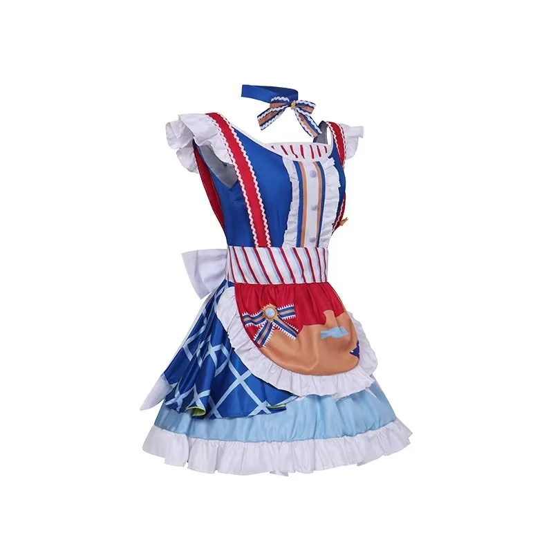 مجموعة أزياء الرسوم المتحركة التنكرية Miku Feng Xiaomeng مناسبة للاستخدام في الهالوين وعيد الميلاد #4