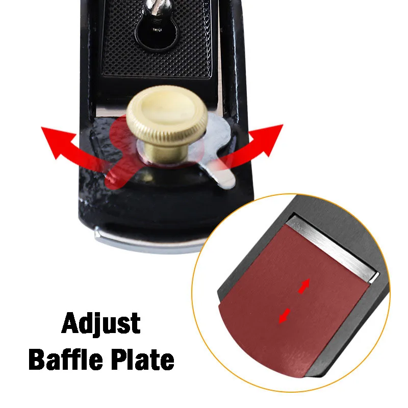 Small Hand Planes T10 Plane Woodworking Specific Wood Trimming Manual Push Planer Portable Adjustable Chamfer Hand Planing