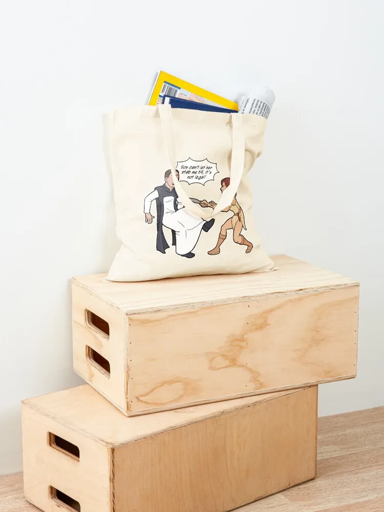 Narvin is a stickler for legality Tote Bag Cloth bag Big bag women hand bags tote canvas