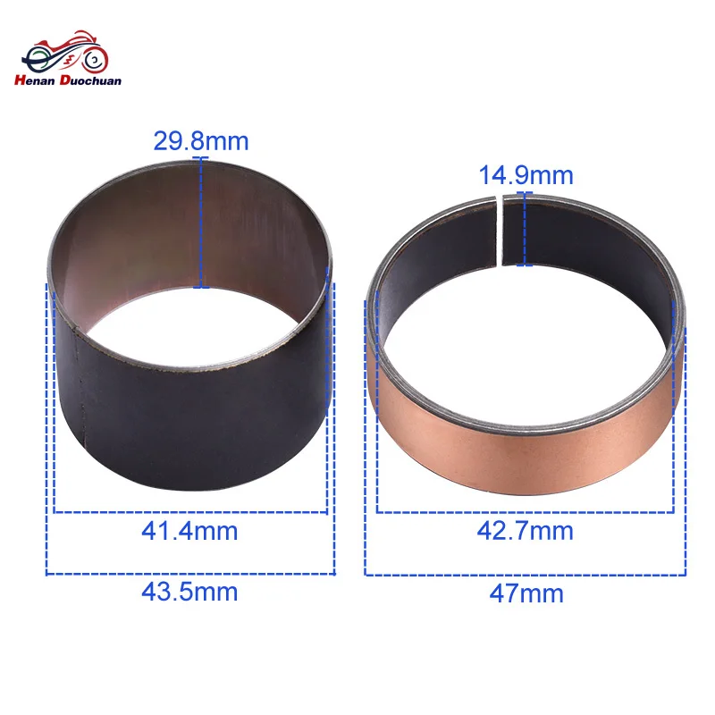 Motorcycle Front Fork Bushing Copper for APRILIA DORSODURO 750 RST RSV SL 1000  for MOTOGUZZI Griso V IE 850 1100 Griso1200