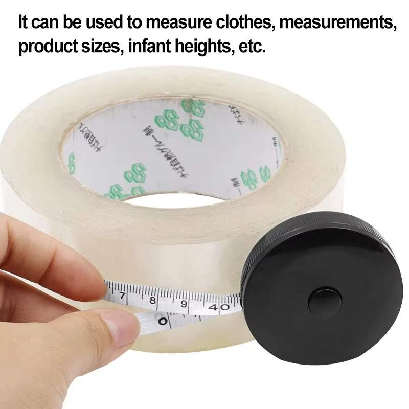 1.5m Tailor Ruler Mini Tape Meter Tape Keychain Measuring Tape Clothing Size Tape Measure Portable Sewing Tools Accessory