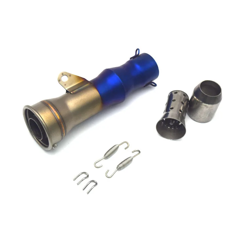 51 مللي متر العالمي للدراجات النارية العادم الأنابيب الهروب موتو رخيصة ل Z650 Z900 ER6N CBR1000RR YZF R1 R3 S1000RR الانزلاق على