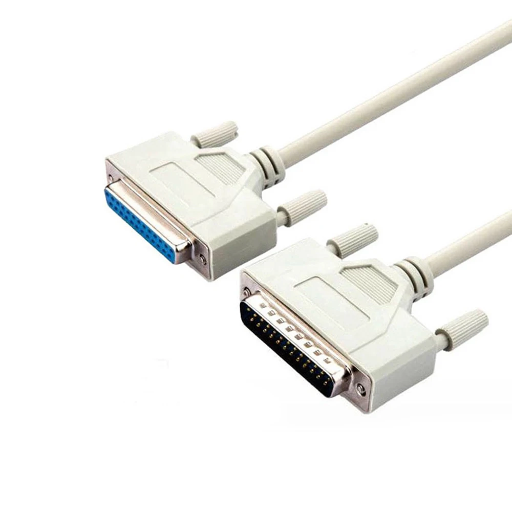 كابل تمديد A56XQ 25-Pin M إلى Hole F، DB25 - كابل تمديد الطابعة المتوازية (25 دبوسًا، ذكر إلى أنثى، 1.5 متر)