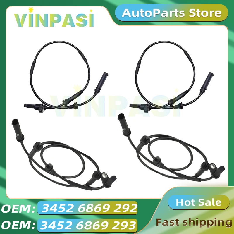 ABS 車輪速度センサー BMW X3 X4 F25 F26 自動車部品速度センサー 34526869292 34526869293 に適しています