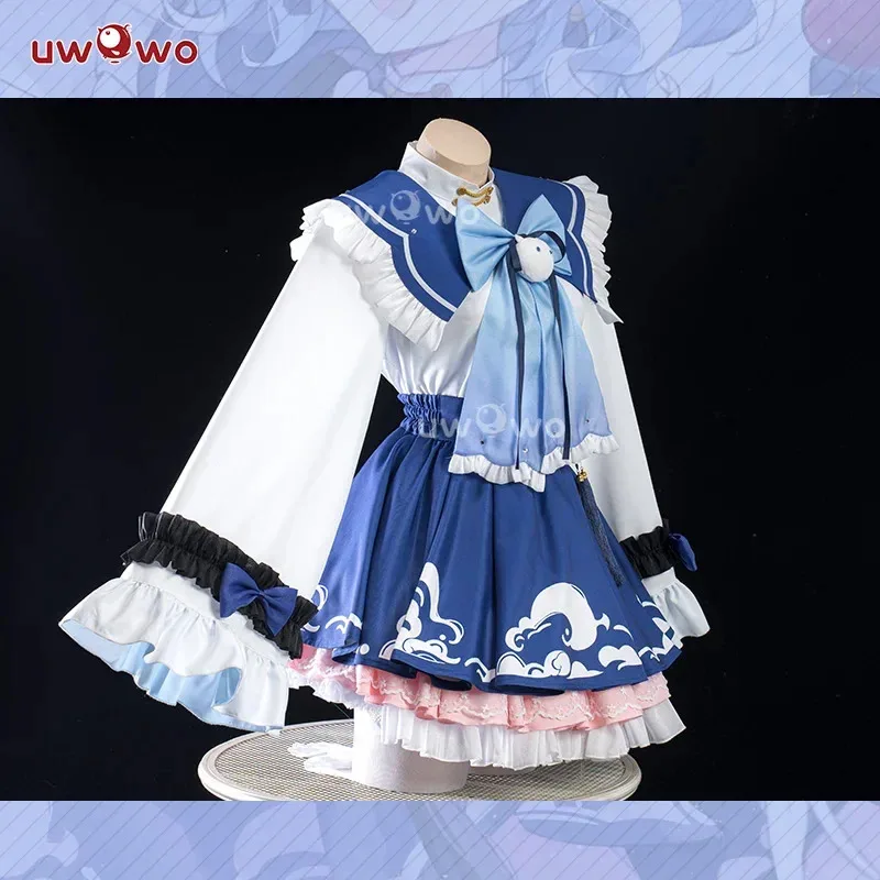 PRE SALE UWOWO Genshin Impact Fanart Furina Chinese Style Lolita Dress Cosplay Costume