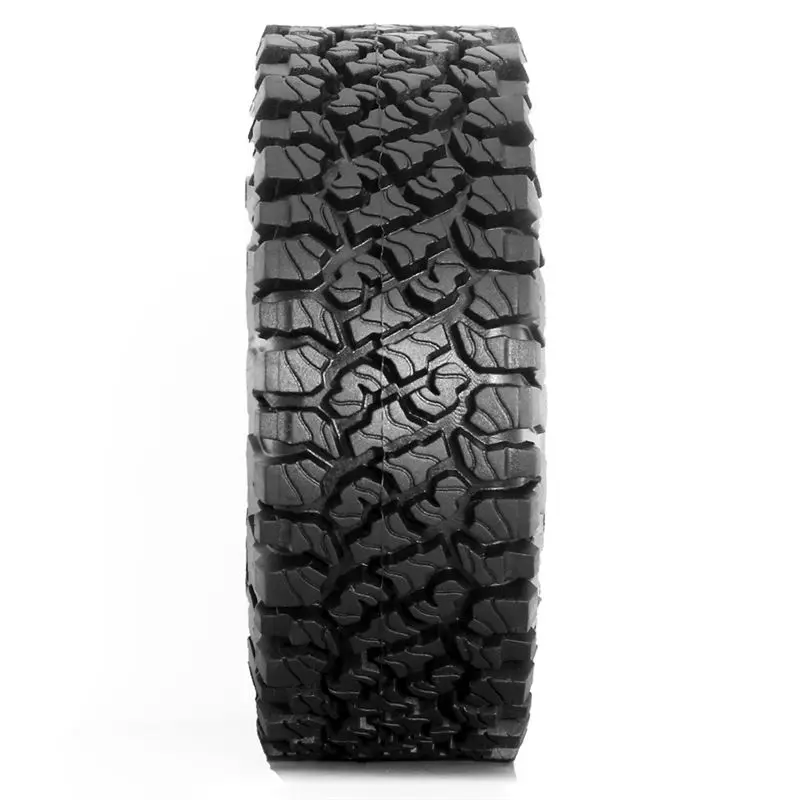 FBIL-Durable 4Pcs 1.9Inch 118Mm Rubber Tires For RC Enthusiasts With 1/10 TRX4 SCX10 90046 W186 Models