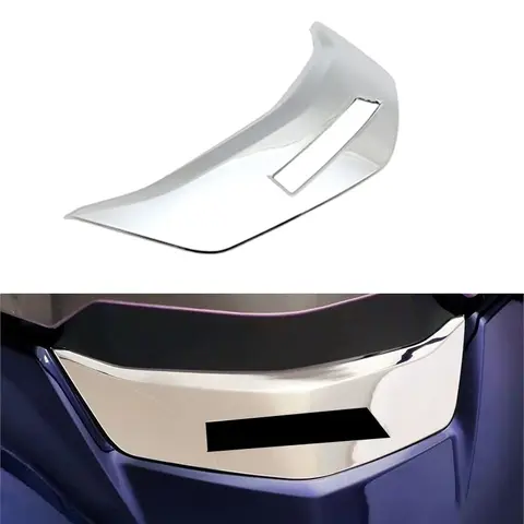 For Honda Goldwing Gold wing GL1800 F6B 2018-2023 2022 GL 1800 Chrome Fairing Head Cover Front Upper Cowl Motorcycle Accessories