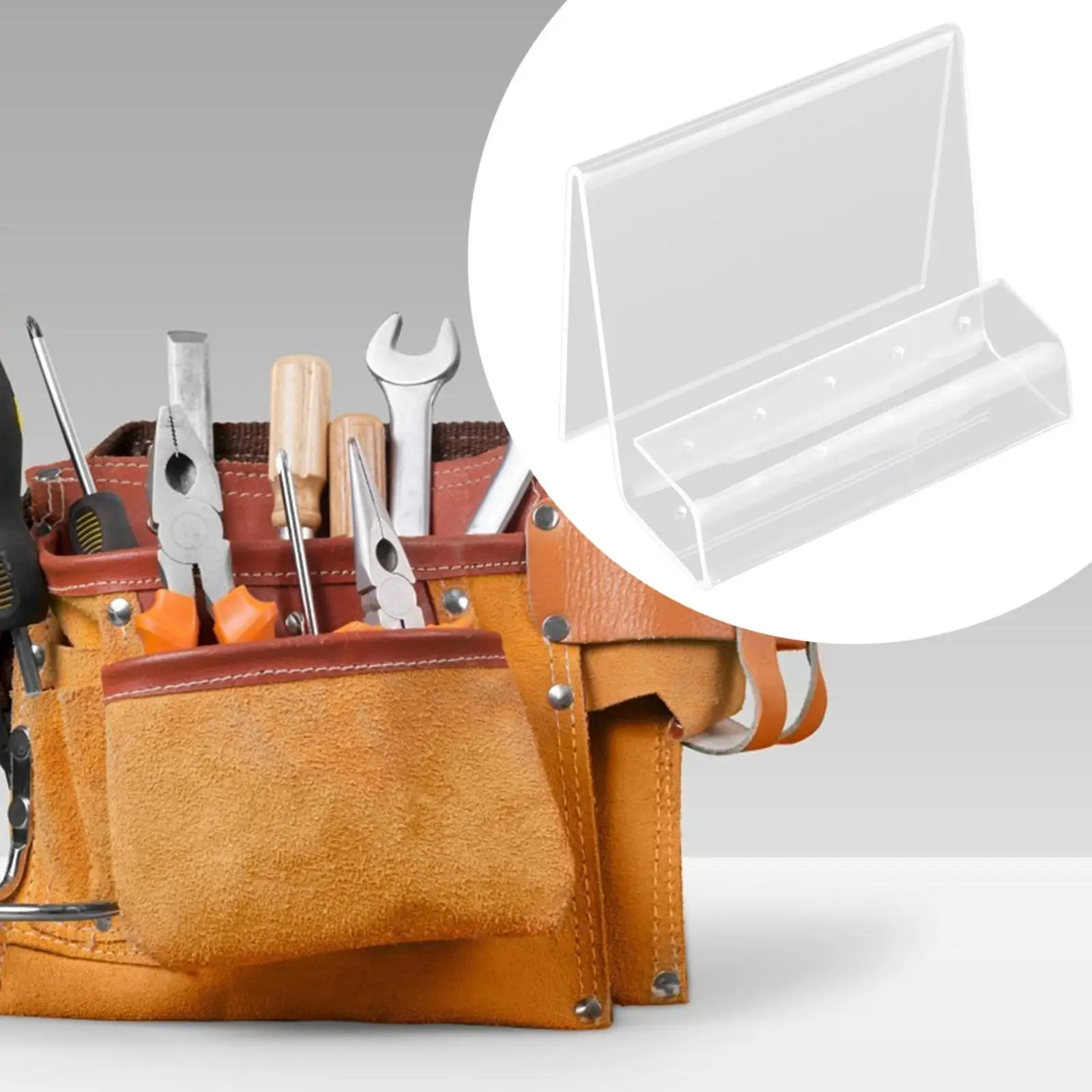 Acrylic Pliers Rack Sturdy Practical Space Saving Professional Pliers Holder