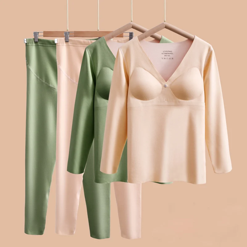 

Комплект вельветовой пижамы больших размеров для беременных: теплая зимняя одежда для сна и кормления, удобное белье для беременных женщин