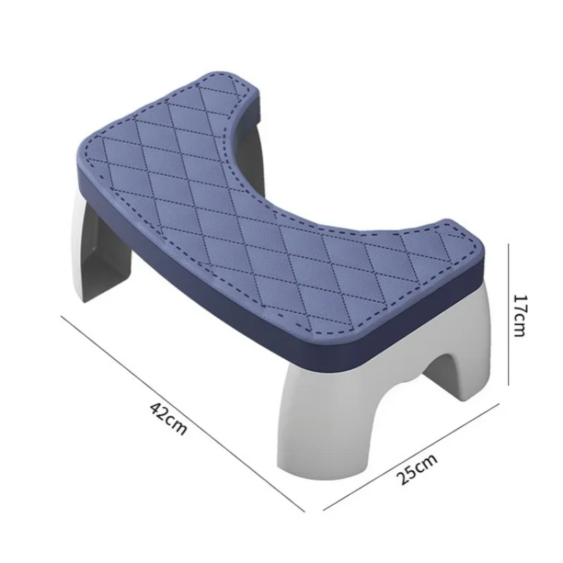 1 pz wc Squat sgabello rimovibile antiscivolo sedile del water sgabello portatile Squat sgabello casa accessori per il bagno per adulti