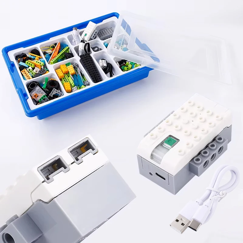 NEW Upgrade 390Pcs The 4th Generation WeDo 2.0 Core Set Robotics Construction School STEAM Educational Bricks Kit  DIY Toy Gifts