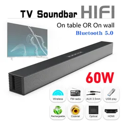 Wireless Bluetooth Sound Bar Speaker Wired Wireless Surround Stereo Home Theater TV Projector System Super Power Sound Speaker