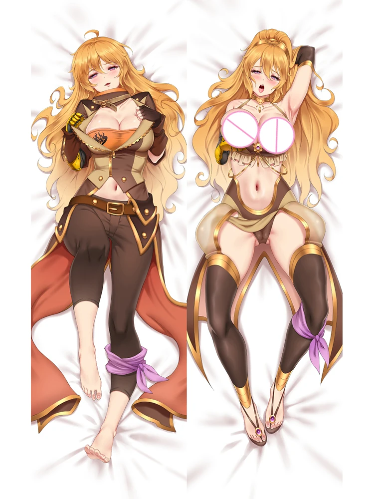 

Dakimakura Anime Yang Xiao Long Double-sided Pillow Cover Print Life-size body pillows cover Adult pillowcase