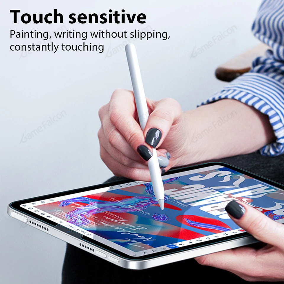 Vidrio templado para iPad Pro 13 M5 M4 2025 12.9 Air 11 5 4 3 2 M3 M2, protector de pantalla A16 10 9 9ª 10ª generación Mini 7 6, película 6