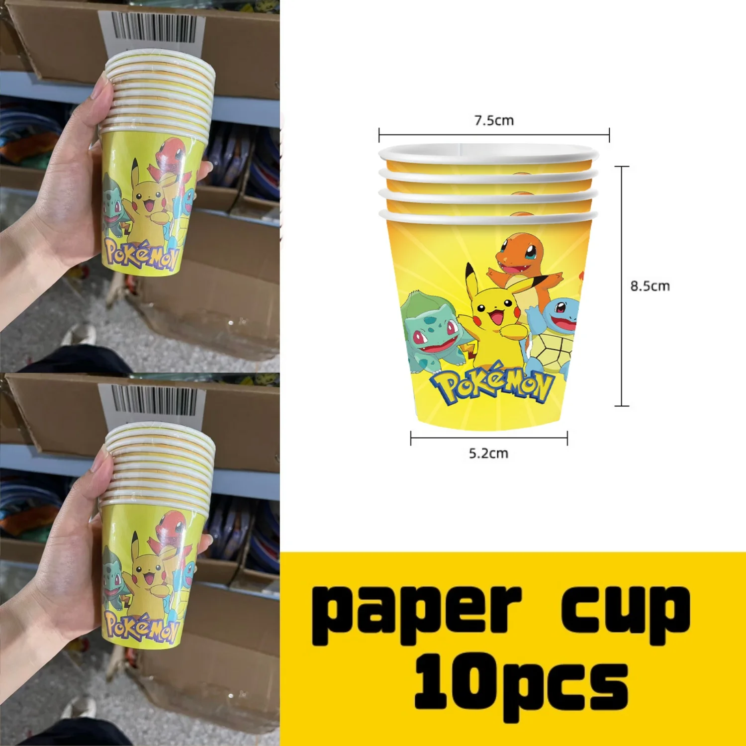 Pokemon Party Dekoration Pikachu Einweg Geschirr Party Hüte Tischdecke Tasse Teller Geschenk Tasche Baby Dusche Party Gefälligkeiten Pokemon