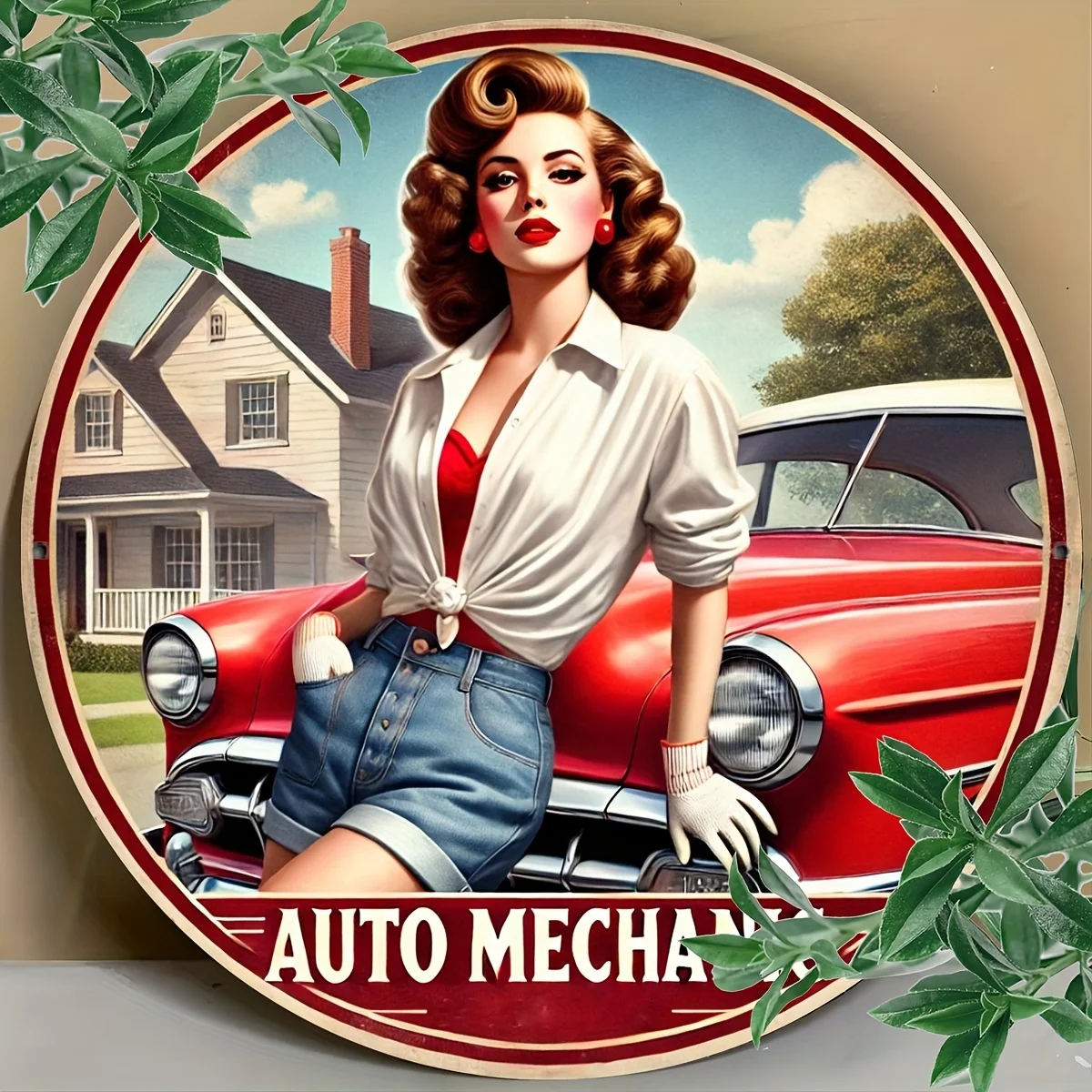 1 set retro autoreparatie-bord - Event Party Shop recensie en prijs