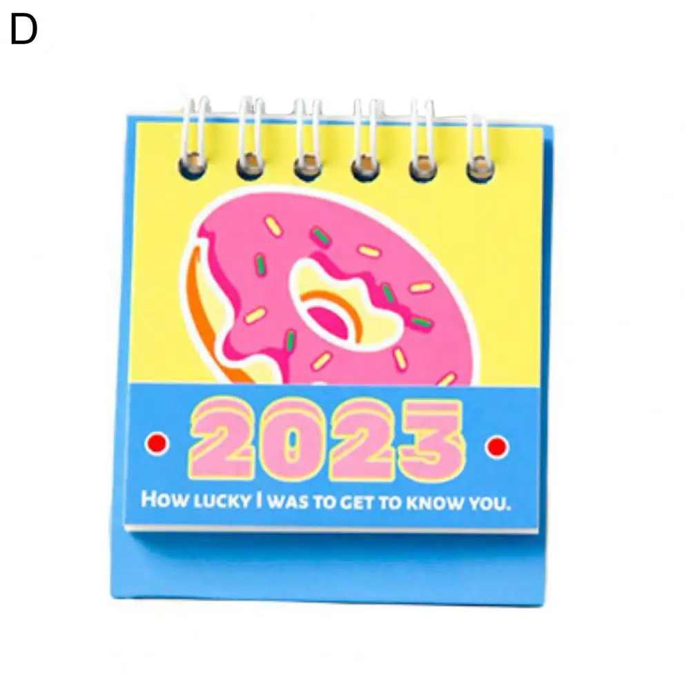 便利なプランナーカレンダーファイン仕上げデスク用品クリエイティブデスクデコレーションカレンダー紙カレンダー寝室用