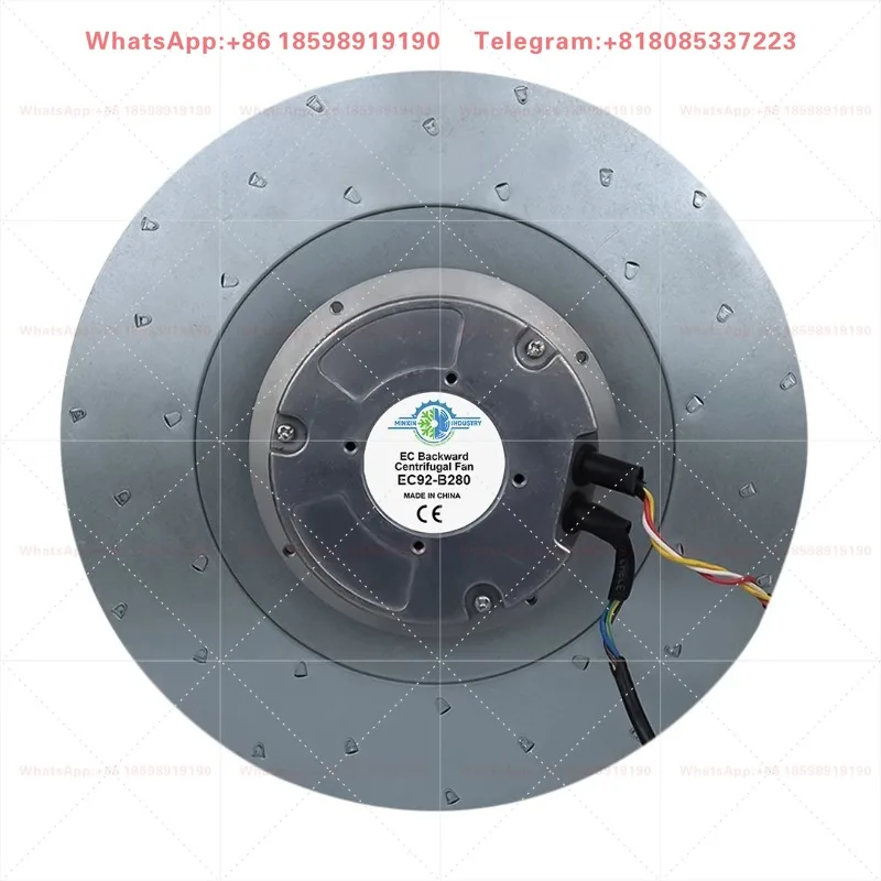 280mm Centrifugal Radial Blower Fan Industrial Dust Smoke Exhaust Equipment Air Cooling Purification Ventilation Accessory