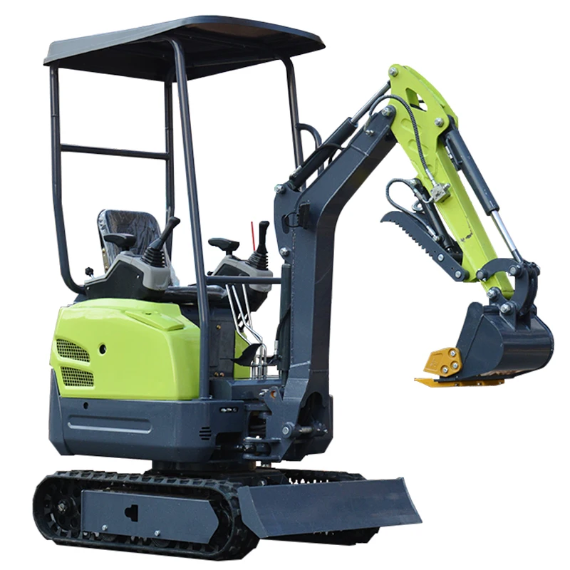 

Mini Excavator Compact Excavator Customized China 1.6 ton Mini Digger for Kubota Engine Eatont Hydraulic Cylinder Pump Core