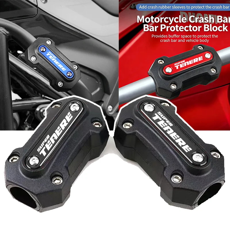 

Fit For YAMAHA Super Tenere XTZ750 XTZ 750/700 Motorcycle Bumper Engine Guard Protection Crash bar Decorative Block SuperTenere
