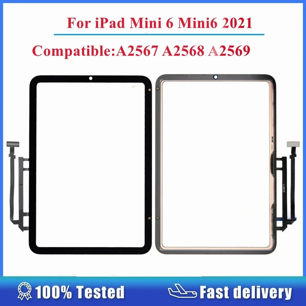 Ori For iPad Mini 6 Mini6 2021 A2567 A2568 A2569 Touch Screen Digitizer Replacement Spare Part + Tools