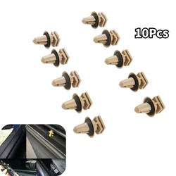 10Pcs 10mm Plastic Auto Car Clip Fit for BMW Interior Sill Door Entrance Trim Clips Parts Number 51477117532