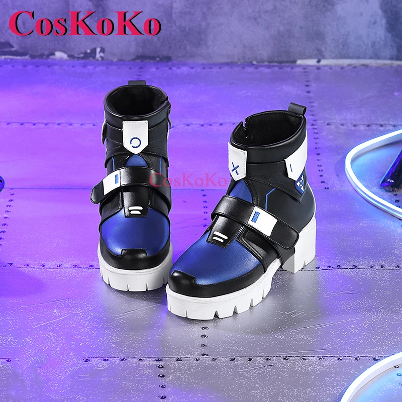 CosKoKo Silver Wolf/Pelageya Sergeyevna/Fu Xuan/Jingliu Shoes Cosplay Game Honkai: Star Rail Fashion Short Tube Play Accessories