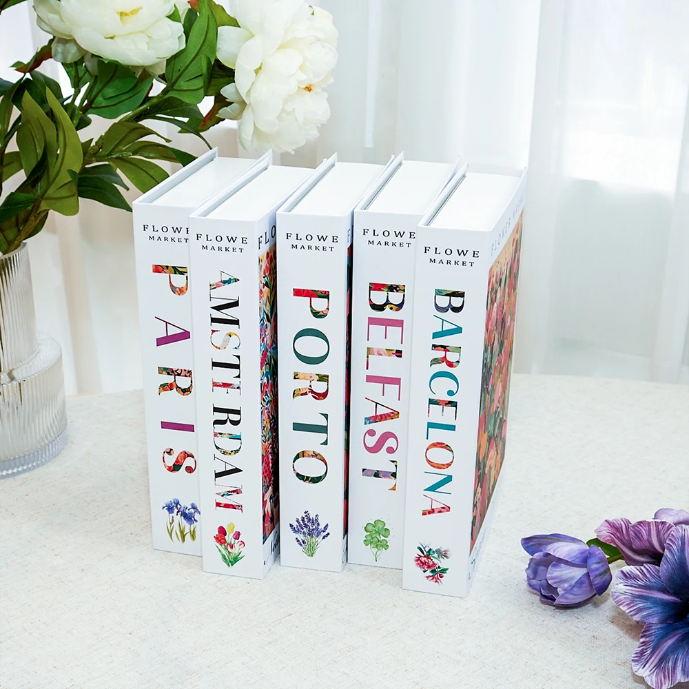New Luxury Fake Books Home Decoration Remote Control Storage Box Fashion Coffee Table Fashion Living Room Home Decoration