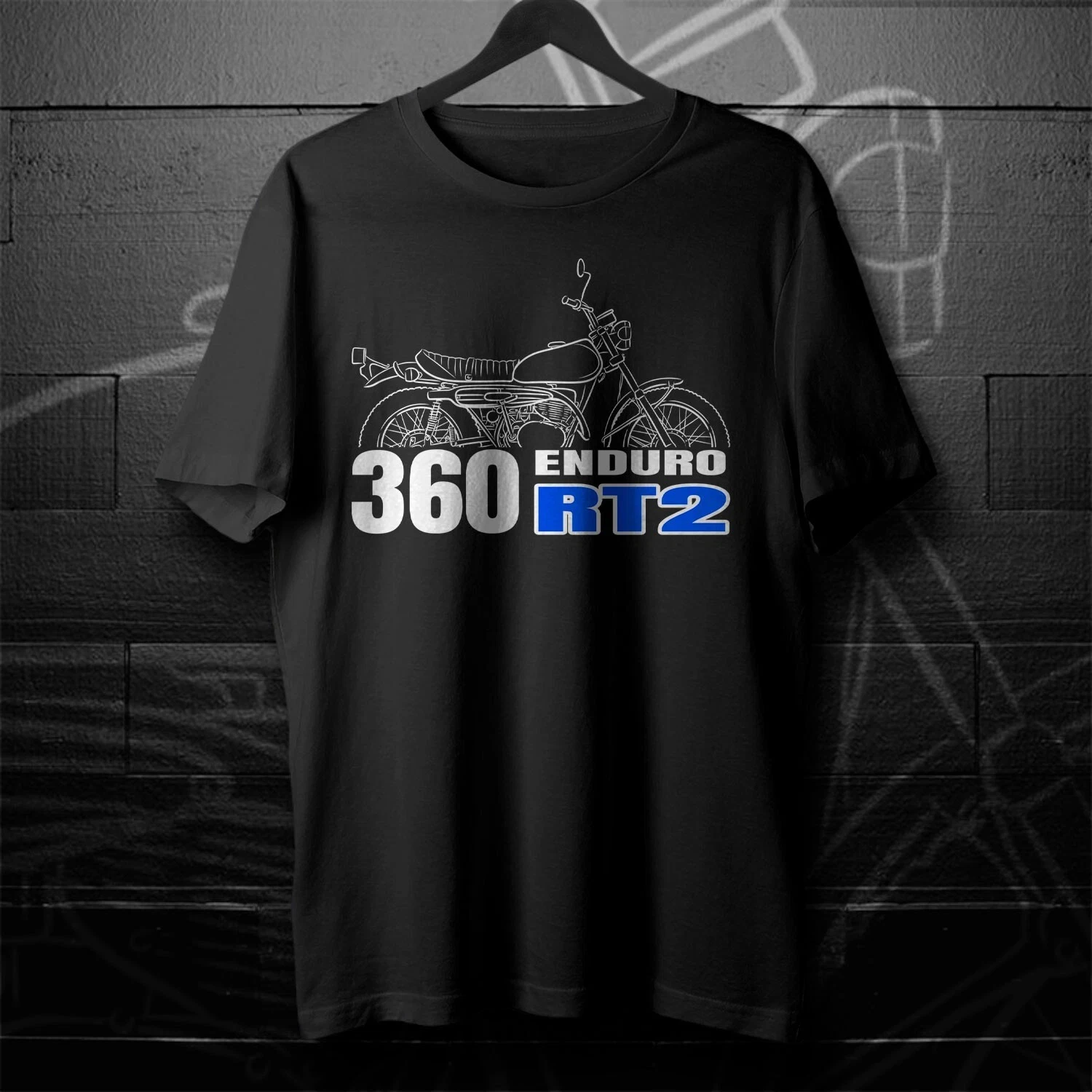 

2025 New Classic Cotton Crew Neck Short Sleeve High Street Men's and Women's 360RT2/RT3 Fans Motorcycle Riders T-Shirt Top