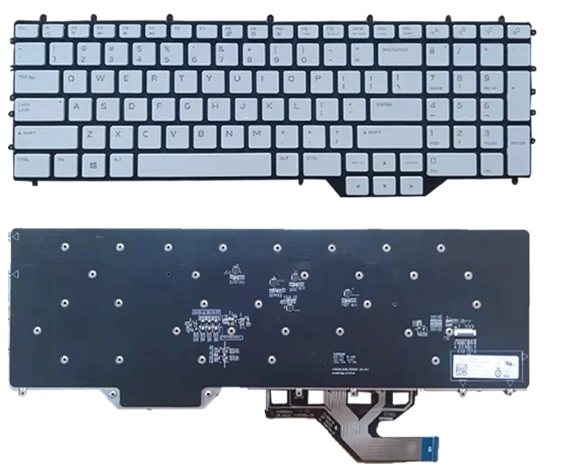 Imagem -06 - Backlight Teclado dos Eua para o Dell Alienware Área 51 M15 r2 M17 r3 M17 R22023 Ano m r2 15 r4 006t78