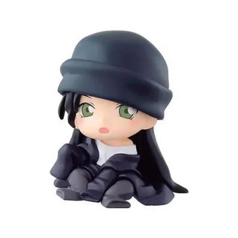 6 قطعة شخصية أنيمي المحقق كونان غاشا سكوتش شينيتشي كودو تورو أمورو ماسومي سيرا ألعاب كاواي بولي كلوريد الفينيل نموذج دمية الحلي الهدايا