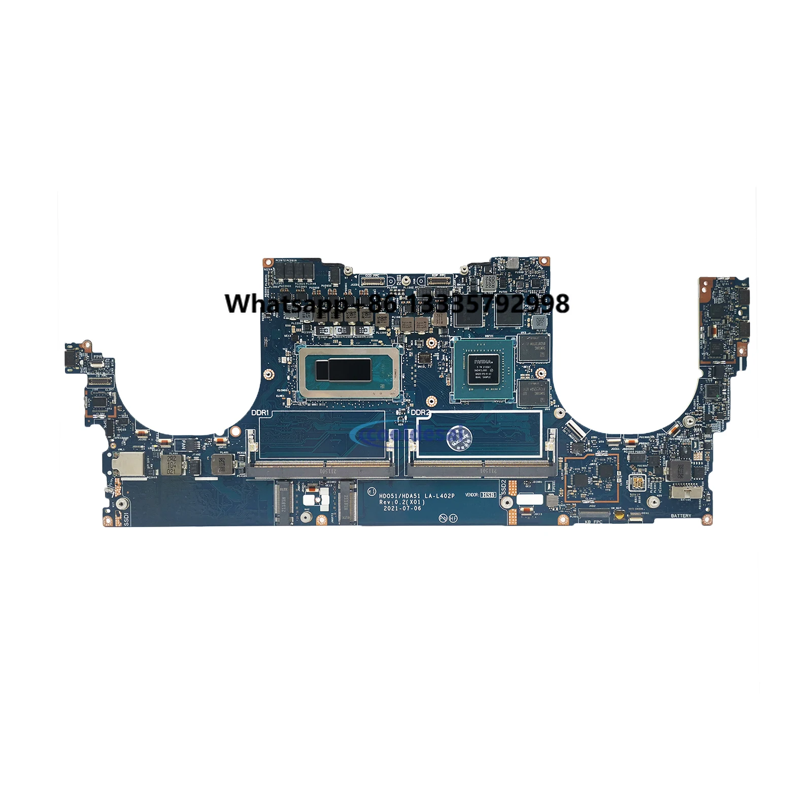 

For Dell XPS 15 9520 5570 LA-L402P I7/i9-12th Central Processor RTX A1000 RTX A2000 RTX3050Ti Laptop Motherboard.